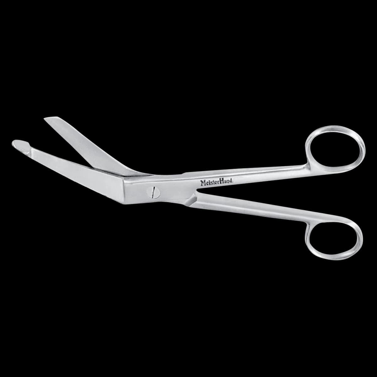 Miltex Meister-Hand Esmarch Bandage & Cast Shears, Angled, 8" Stainless Steel, Each - Scissor Esmarch Bandage - Image 1