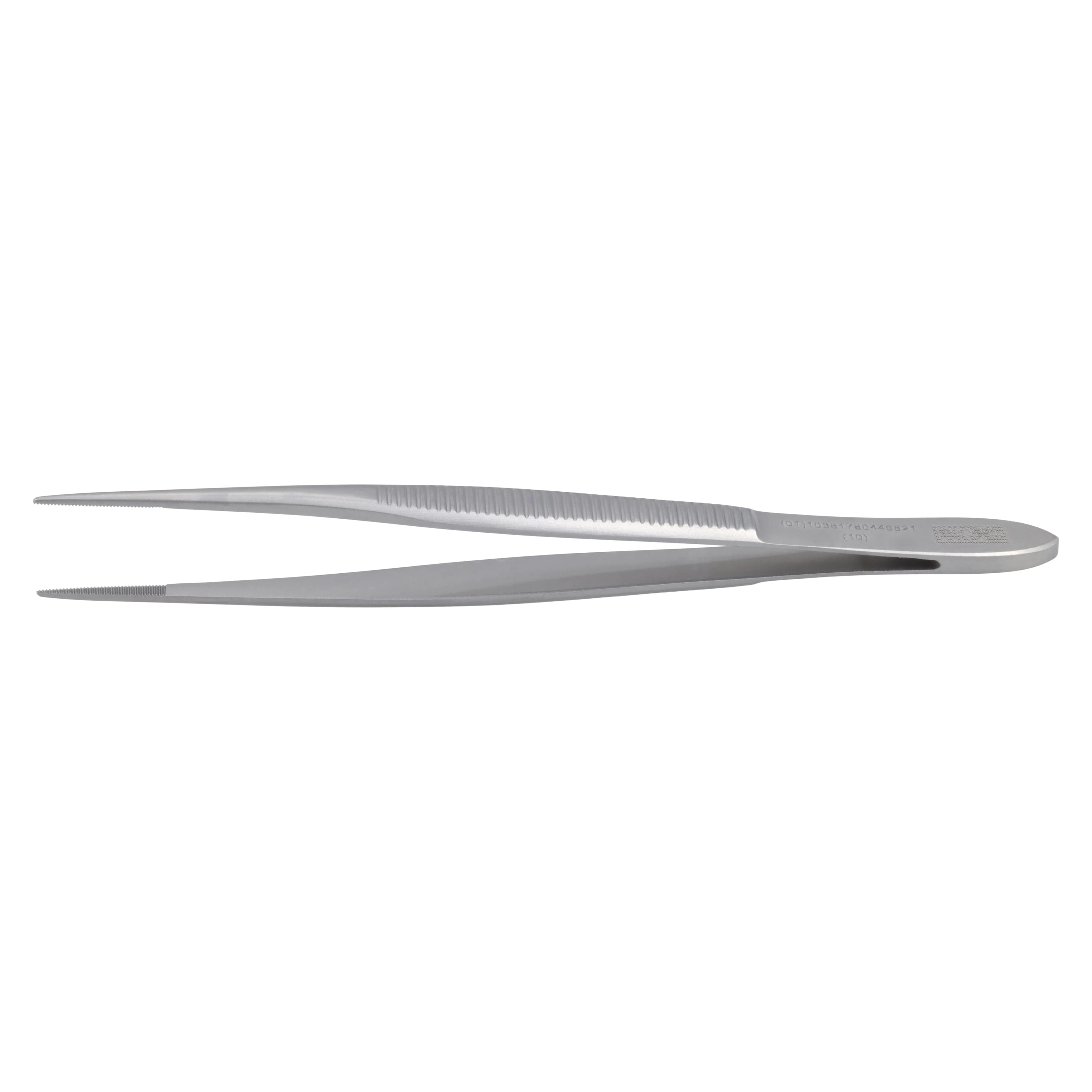 Miltex Meister-Hand Plain Splinter Forceps, Straight, 3-1/2" Stainless Steel, Autoclavable, Each - Forceps Splinter - Image 1