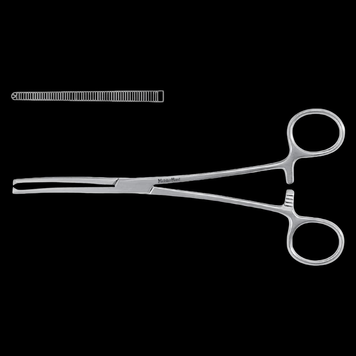 Meister-Hand Rochester-Ochsner Hemostatic Forceps, Straight, 7-1/4", Stainless Steel, Autoclavable, Each - Forceps Rochester-Ochsner Str - Image 1