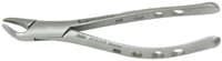 Miltex Xcision Extracting Forceps, 151S, Lower Anterior Pedo, Stainless Steel - Forcep Xcision 151S Pedo - Image 1