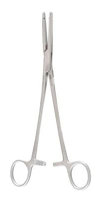 Heaney-Ballentine Forceps, Straight, 8-1/2", Stainless Steel, Each - Forceps Heaney-Ballentine Curv - Image 1