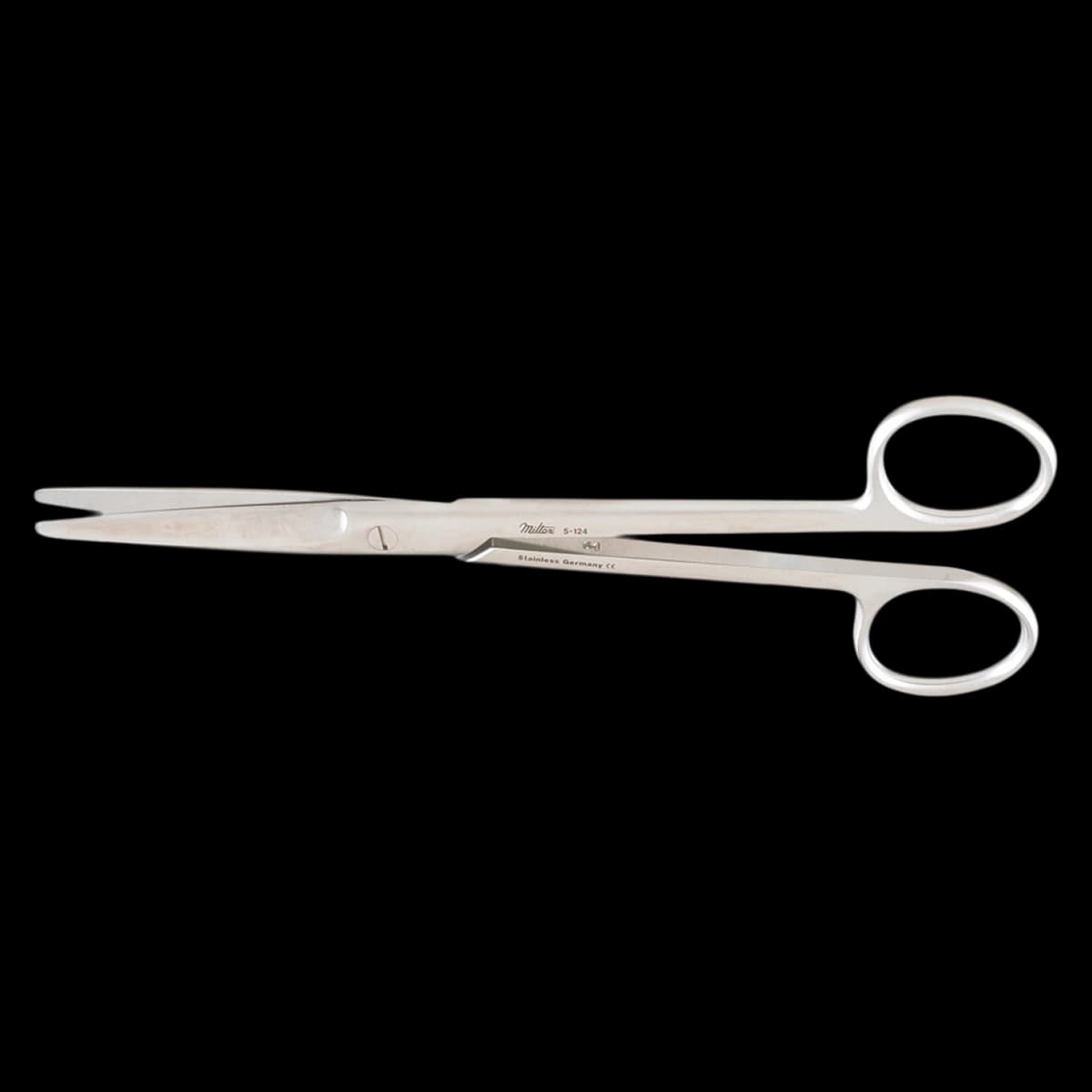 Miltex Mayo Dissecting Scissors, Straight, 6-3/4" (17 cm), Stainless Steel, Autoclavable, Reusable - Mayo Scissor S/S Str - Image 1