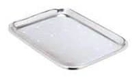 Miltex-Integra Mayo Tray, Stainless Steel, 10" x 6.5" x 0.7" - Tray Mayo Stainless Steel - Image 1