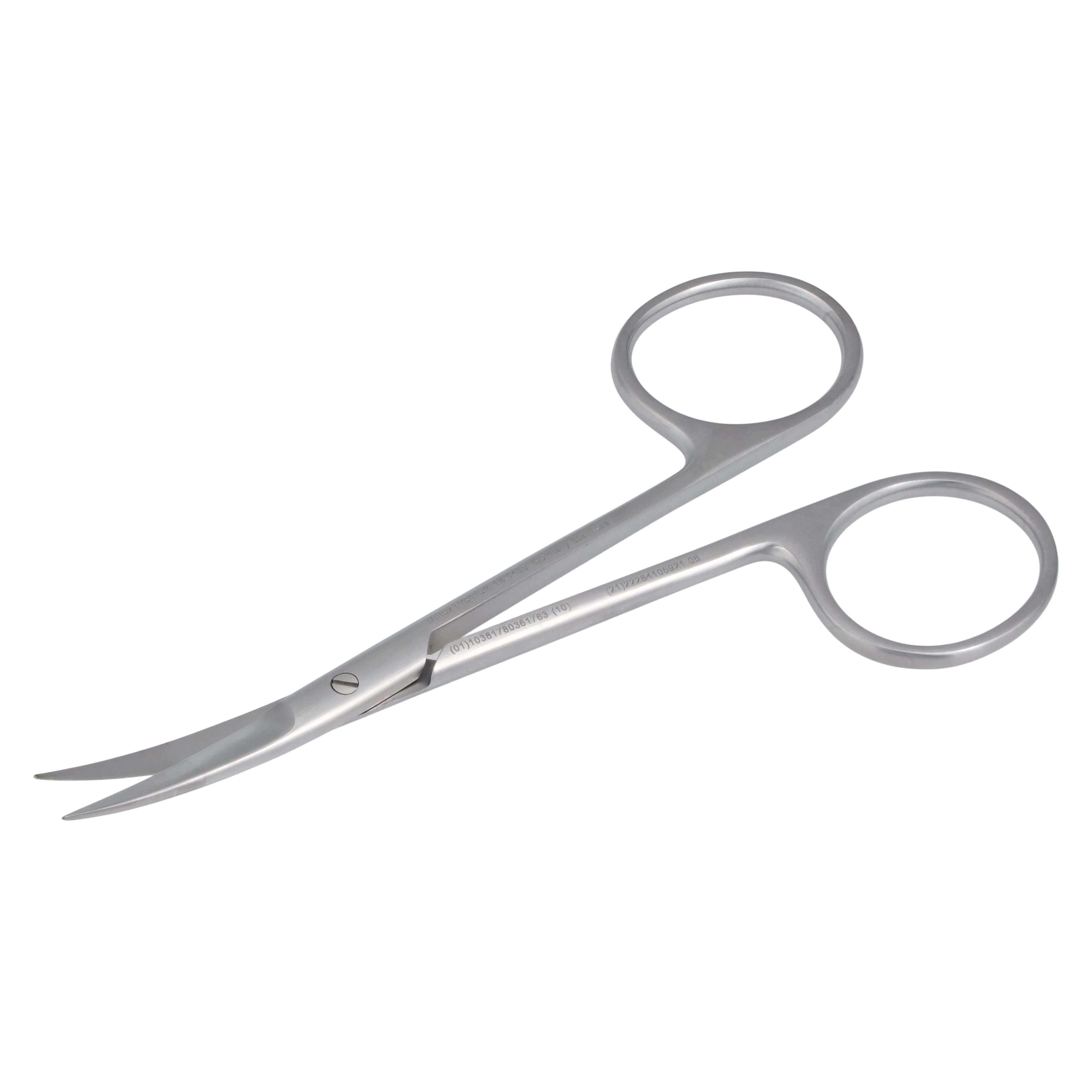 Miltex-Integra Iris Scissors, Curved, 4" (10 cm), Stainless Steel, Each thumbnail 4