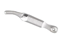 Miltex Johns Hopkins Bulldog Clamp, Curved, 1-1/2", Stainless Steel, Autoclavable, Reusable - John Hopkins Clamp Curved - Image 1