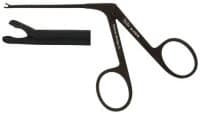 Micro Alligator Forceps Oval, 3-1/4", Ebony Finish - Micro Alligator Forceps Oval - Image 1
