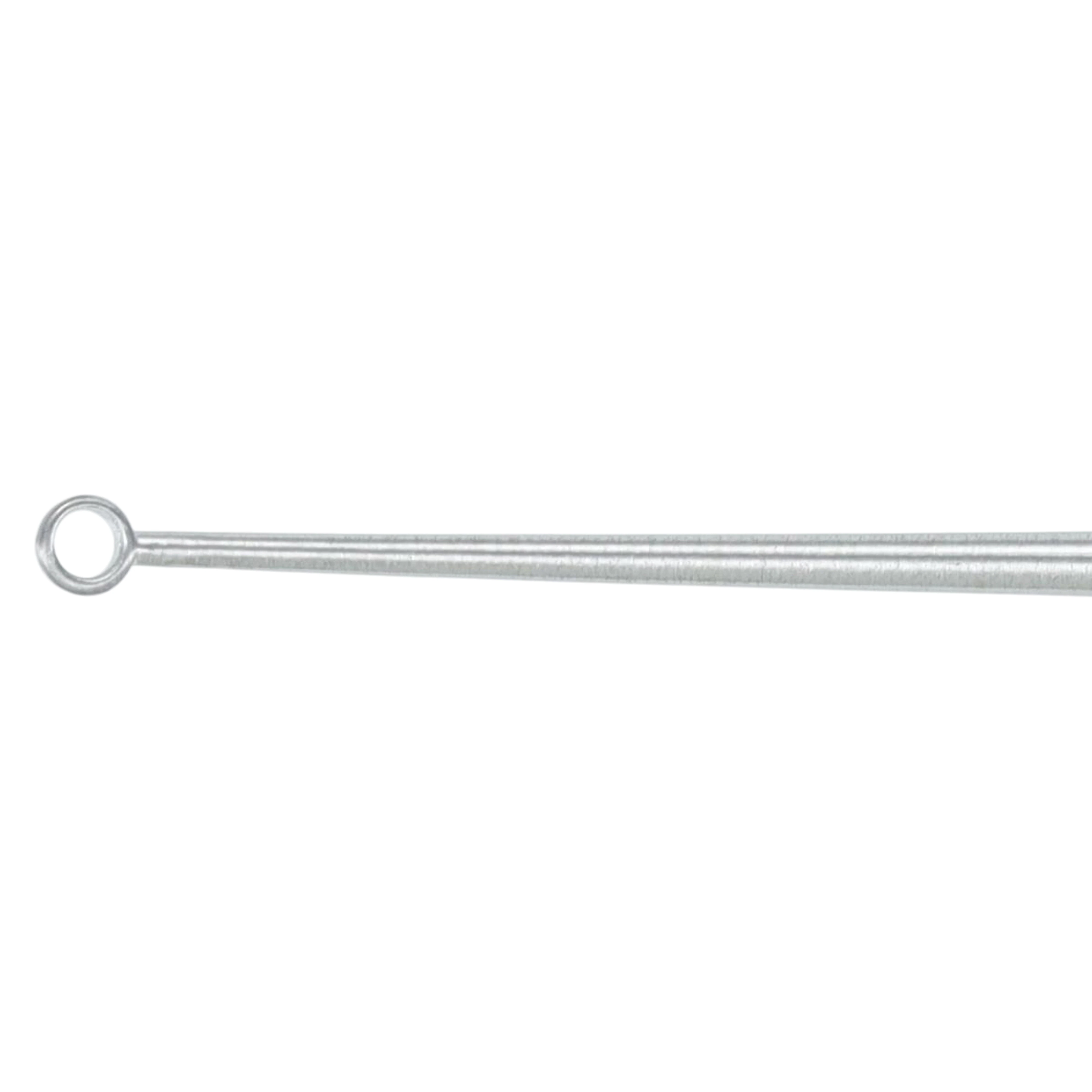 Miltex-Integra Buck Ear Curette, Blunt Angled, Size 1, 6-1/2" Stainless Steel, Each thumbnail 3