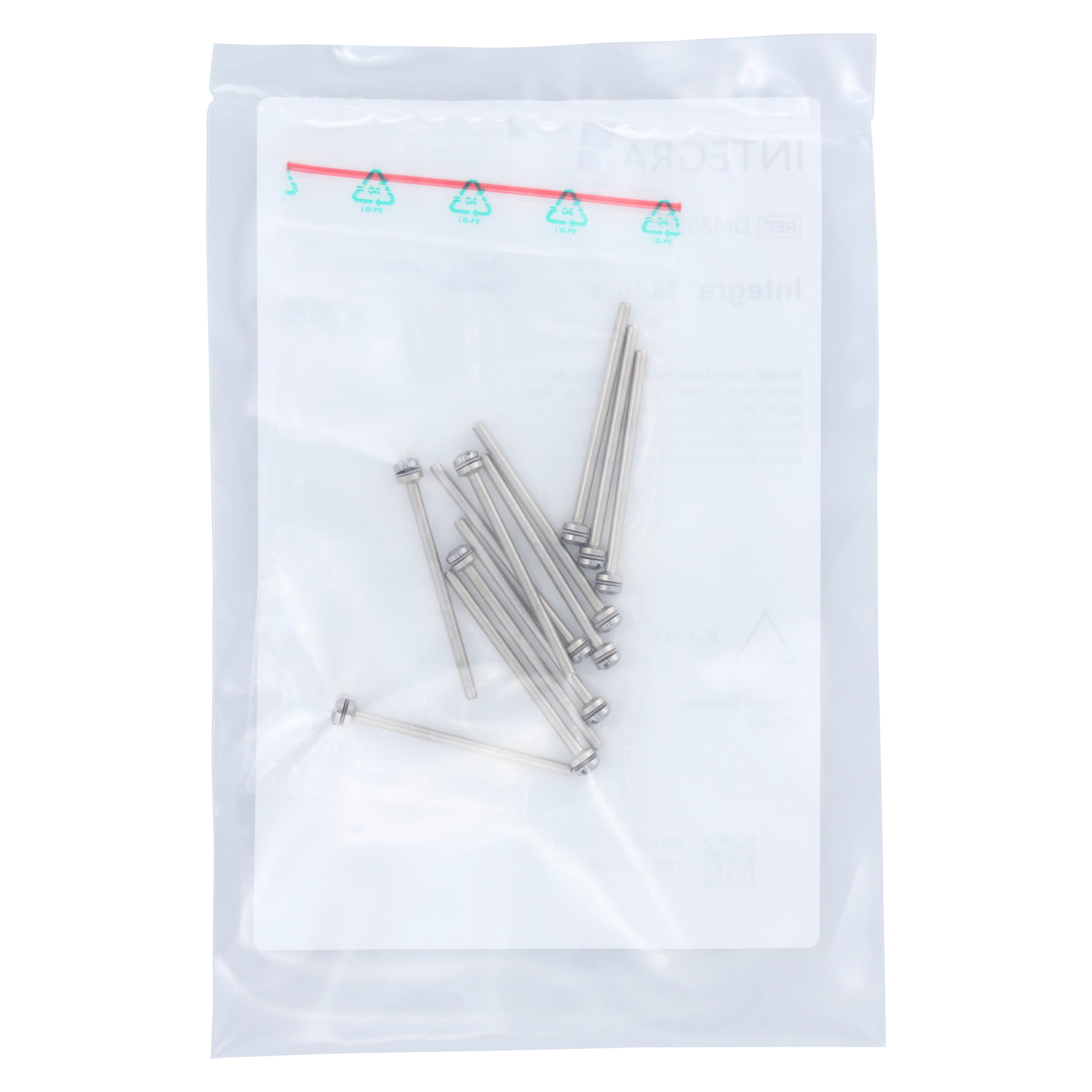 Huey's Screw Head Mandrels, HP, Stainless Steel, #303, 5 mm, 12/Pk, DM303HP - 303 Huey's Screw Head Mandrels HP 12/pk - Image 1