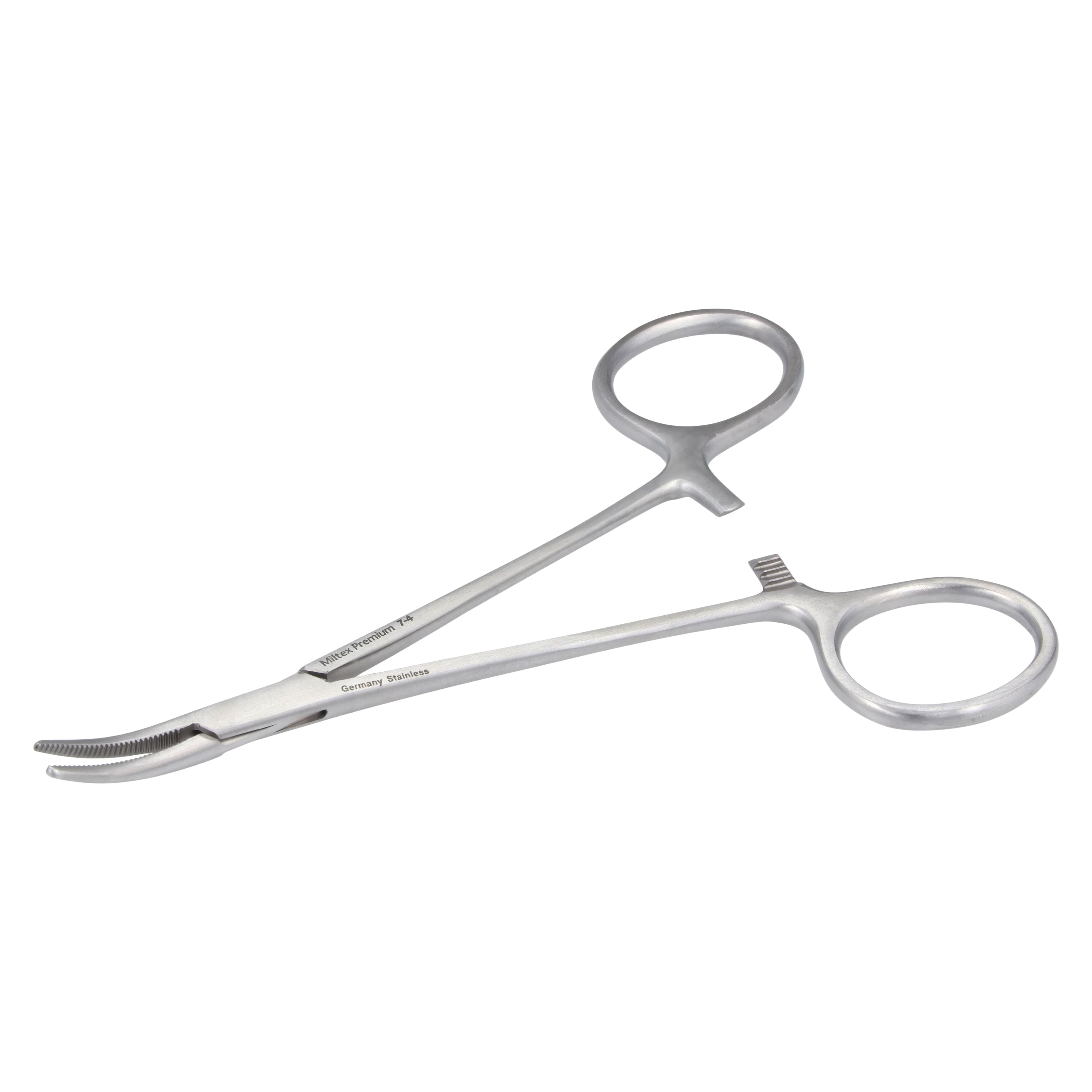 Miltex Halsted Mosquito Hemostat, Curved, 5", Stainless Steel, Each thumbnail 4