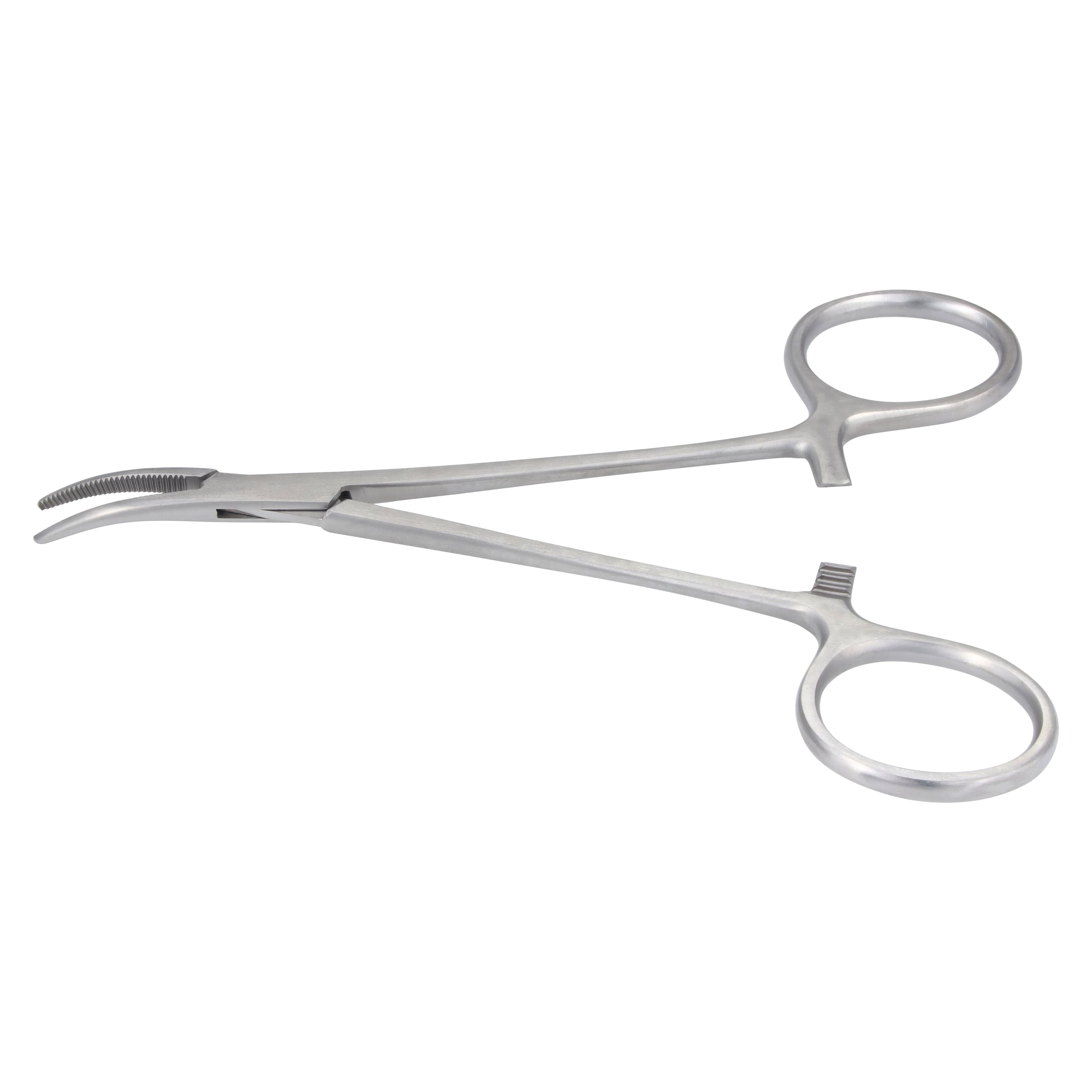 Miltex Halsted Mosquito Hemostat, Curved, 5", Stainless Steel, Each thumbnail 5