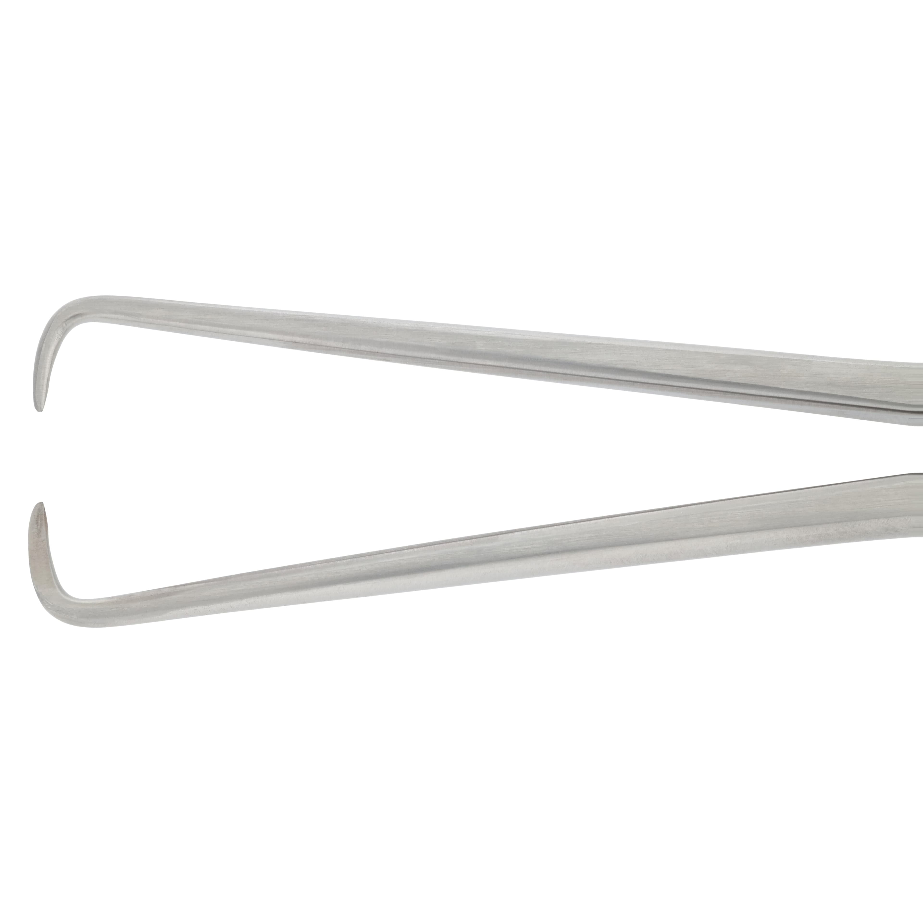 Shroeder-Braun Uterine Tenaculum Forcep, Straight, 9-3/4" (24.8 cm), Stainless Steel, Autoclavable, Each thumbnail 3