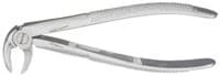 Miltex Extracting Forceps #13, English Pattern, Lower Bicuspid Universal, 4-1/2" Petite, Stainless Steel, DEF13 - Extracting Forceps – # 13, English Pattern, 4-1/2", Petite - Extracting Forceps – # 13, English Pattern, 4-1/2", Petite - Image 1