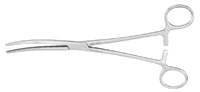 Rochester-Pean Hemostatic Forcep, Curved, 9" Stainless Steel, Autoclavable, Each - Rochester Pean Forcep - Image 1