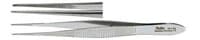 Miltex Eye Dressing Forceps, Straight, Extra Delicate, 4" (10 cm), Stainless Steel, Autoclavable - Eye Dressing Forcep X-Delicate - Image 1