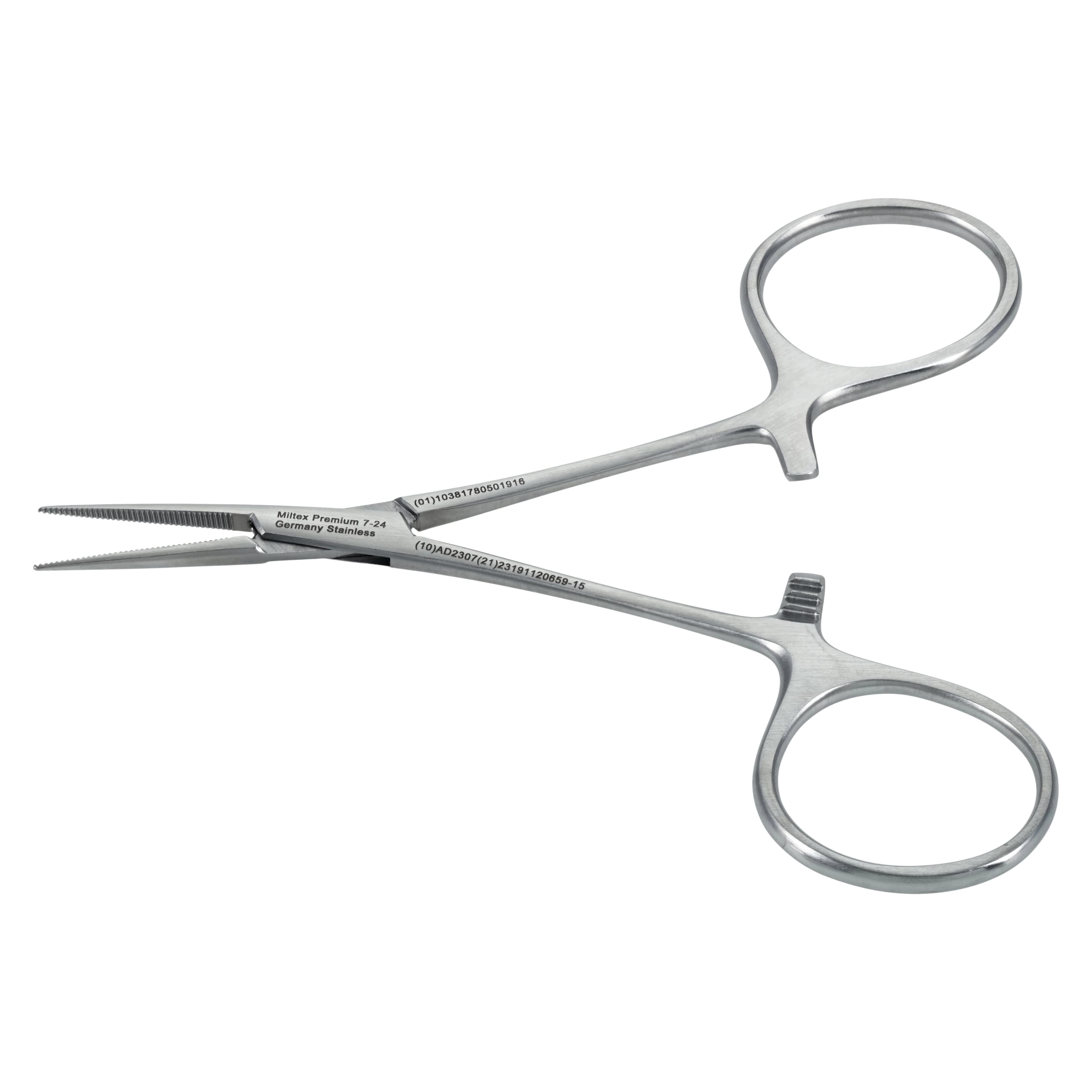 Hartmann Mosquito Hemostatic Forceps, Straight, 3-1/2" (9 cm), Stainless Steel, Autoclavable, Each - Hartman Mosquito Hemostat Str - Image 1