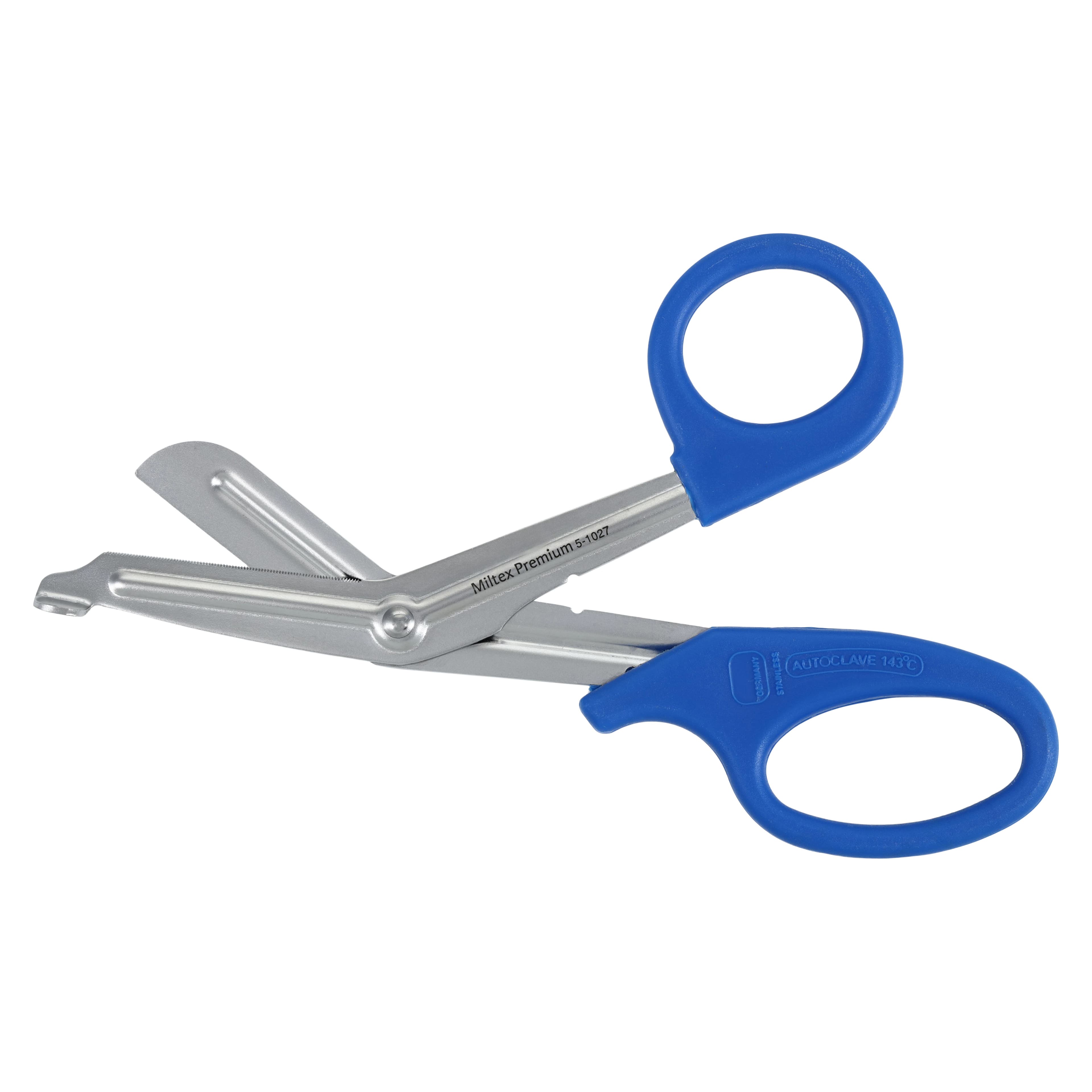 Miltex-Integra Universal Scissors, Angled, 7-1/2" German Stainless Steel, Autoclavable, Reusable, Each - Universal Scissors - Image 1