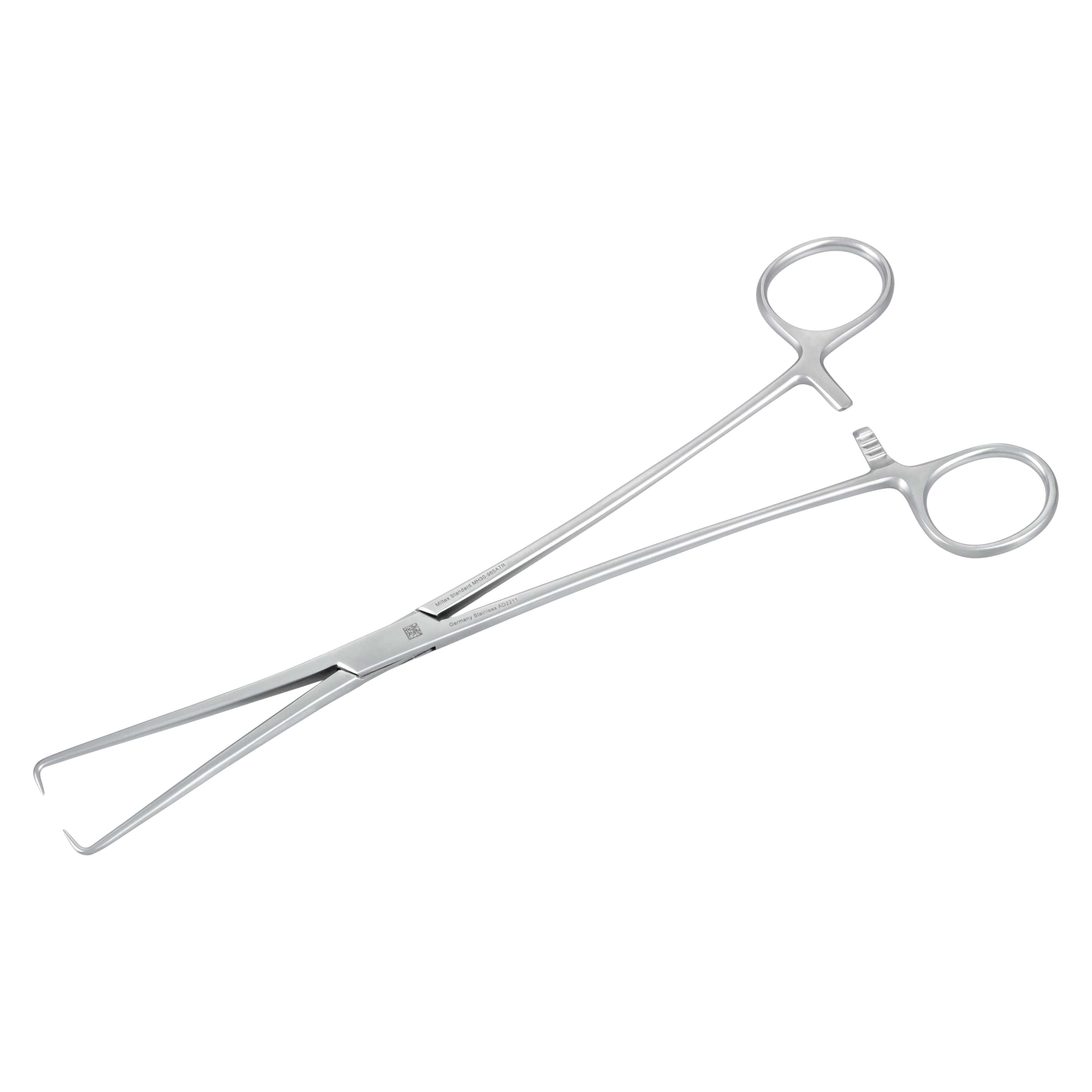 Meister-Hand Braun Tenaculum Forceps, Straight, 10", Stainless Steel, Autoclavable, Non-Overlapping Tips, 10ATR thumbnail 4