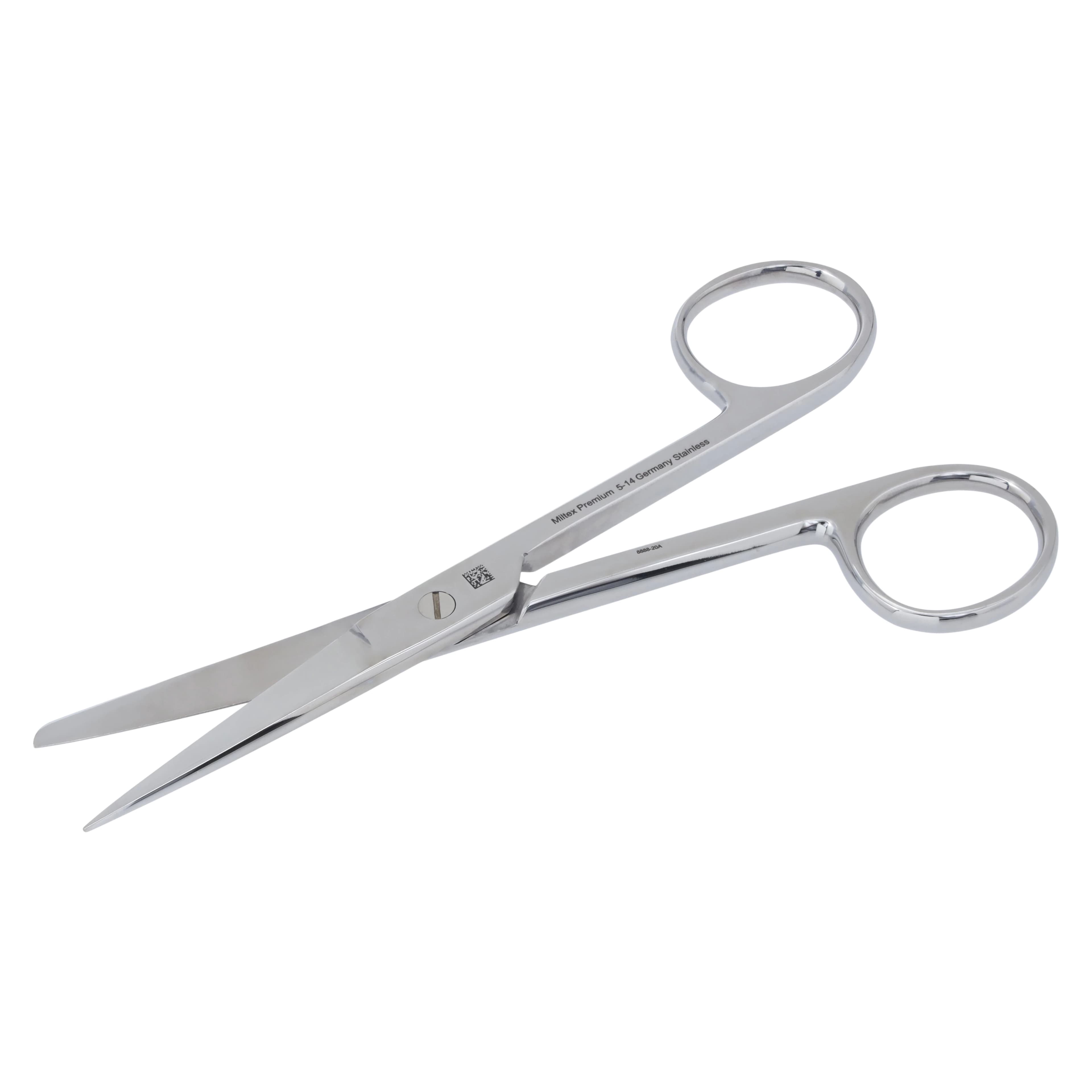 Miltex Operating Scissors, Straight, 5" (13 cm), Stainless Steel, Autoclavable, Each thumbnail 4