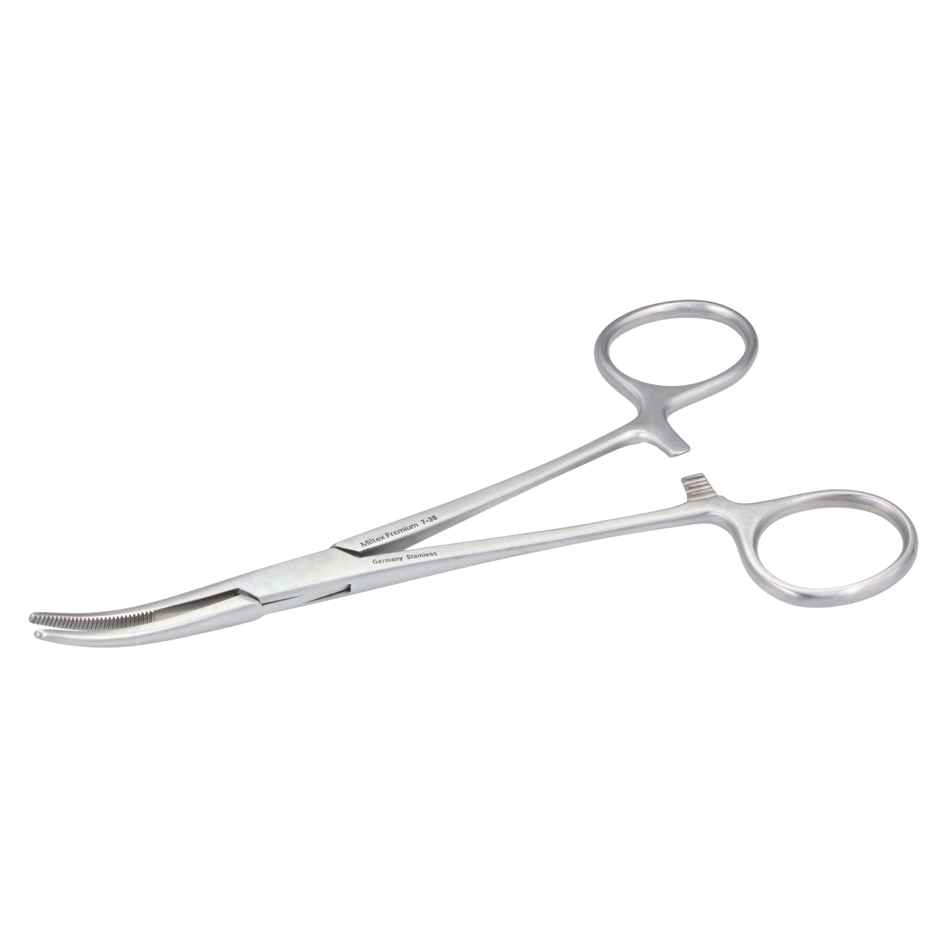 Miltex Kelly Hemostatic Forceps, 5-1/2" Curved, Stainless Steel, 1 Each, Model 7-38 thumbnail 4
