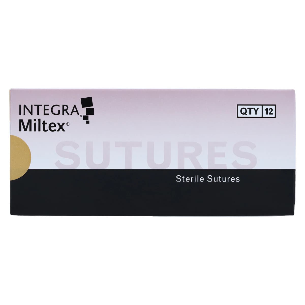 Integra Miltex Chromic Gut Suture, 5-0, 18" Monofilament, C-3 Precision Reverse Cutting 3/8 Circle Needle 13mm, Coated Beige, 12/Box, 62500 thumbnail 5