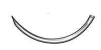Integra Miltex Plain Gut Suture, 3-0, 18", C-7 Precision Reverse Cutting 3/8 Circle Needle 24mm, Green, 12/Box, 62507 thumbnail 2