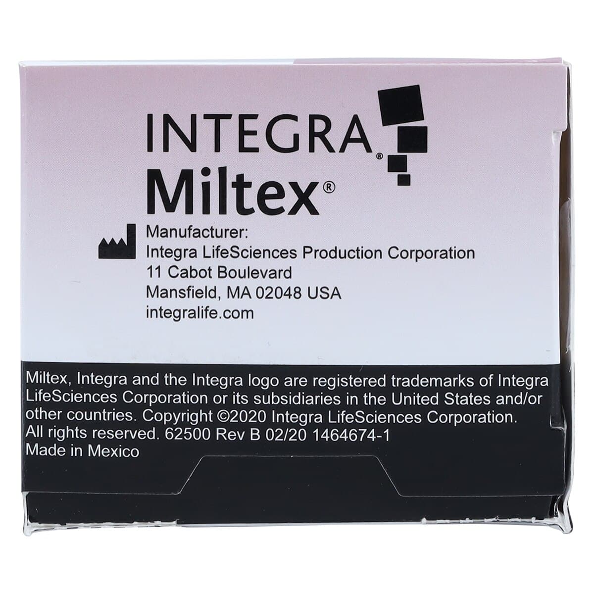Integra Miltex Silk Black Braided Suture, 3-0, 18", Non-Absorbable, C-6 Reverse Cutting 3/8 Circle Needle 19mm, 12/Box, 62508 thumbnail 5
