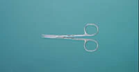 Miltex-Integra Iris Surgical Scissors, 4" Curved, Stainless Steel, Sharp/Sharp, Reusable, Each thumbnail 2