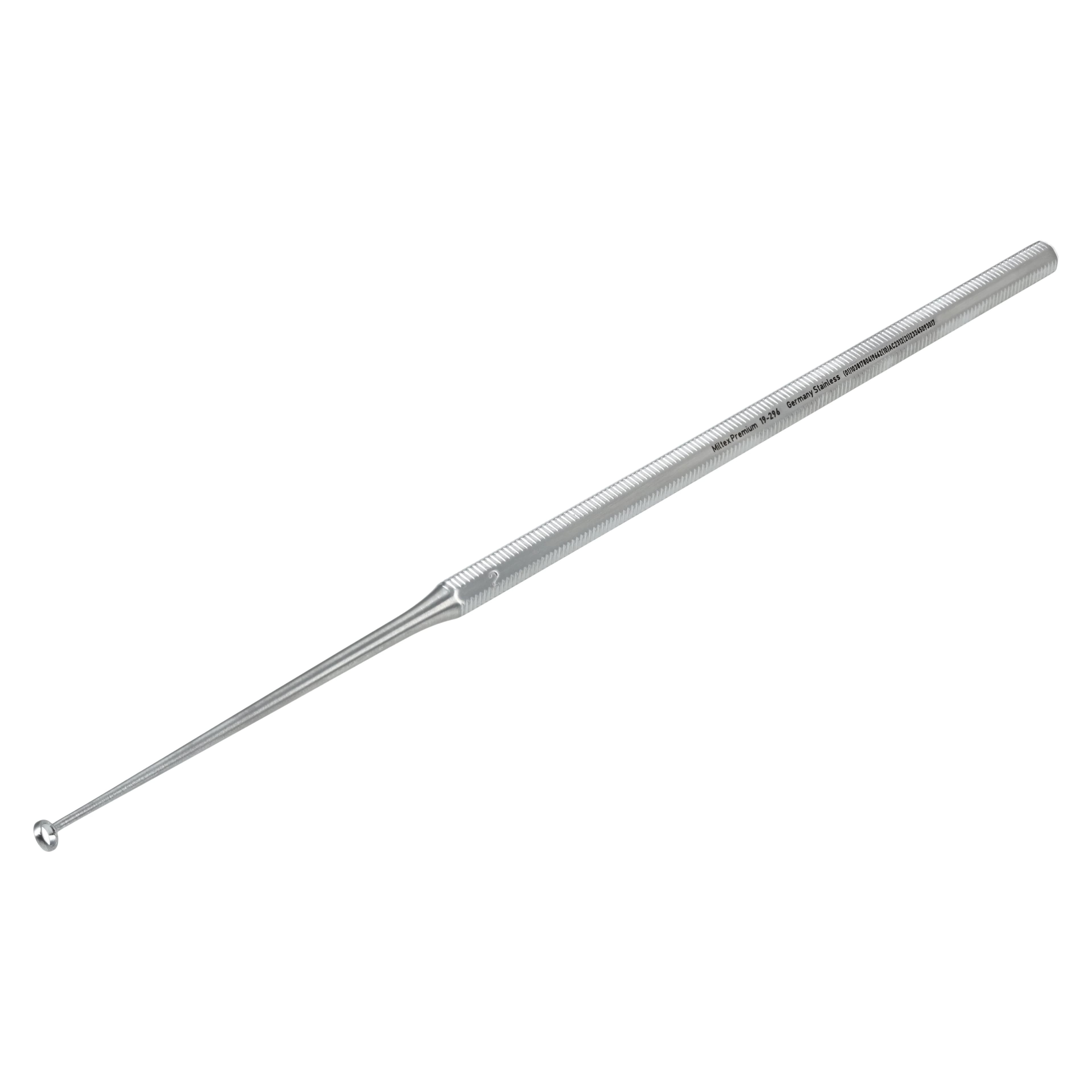 Miltex-Integra Buck Ear Curette, Blunt Angled, Size 2, 6-1/2" Stainless Steel, Each thumbnail 4