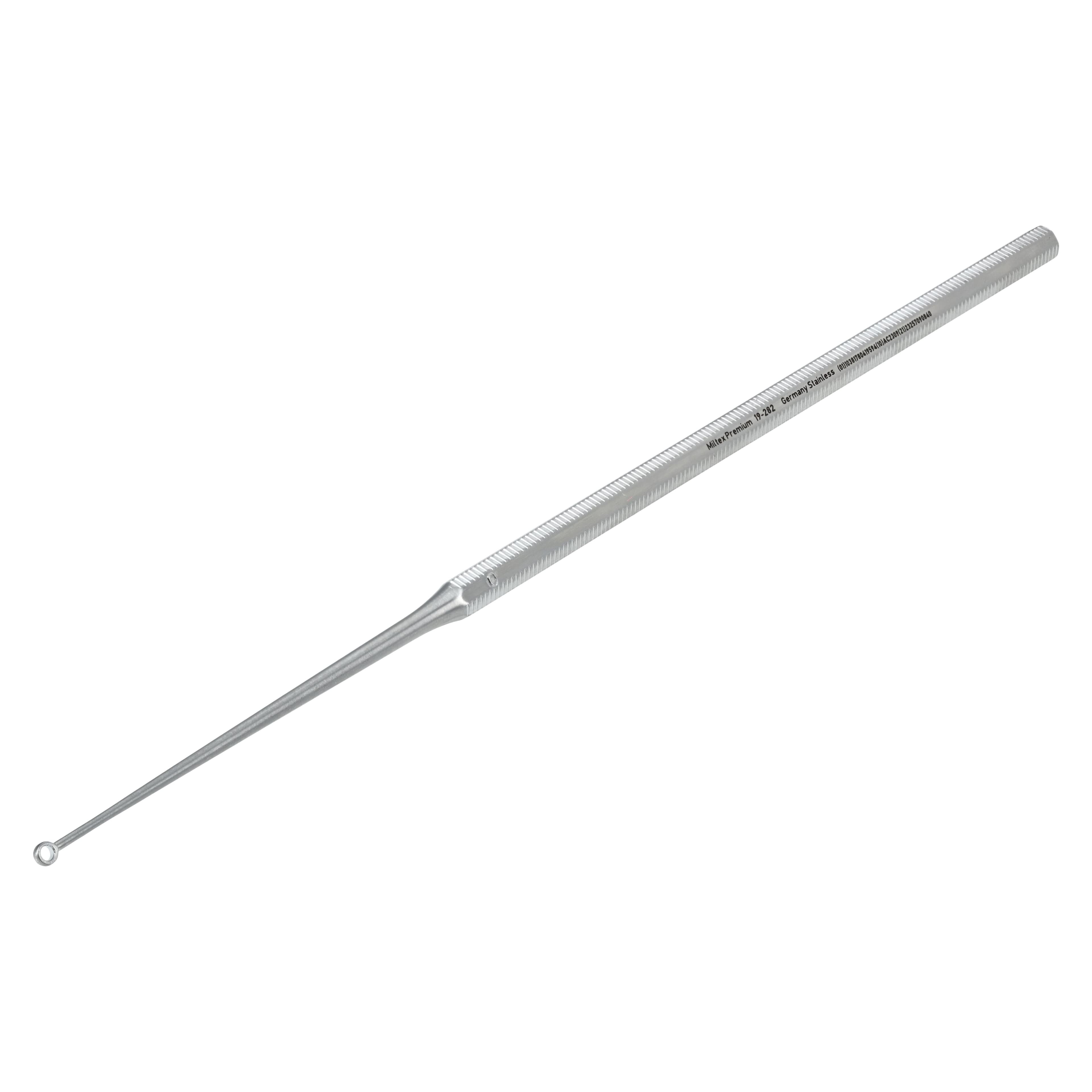 Miltex-Integra Buck Ear Curette, Blunt, Size 0, 6-1/2" Stainless Steel, Each thumbnail 4