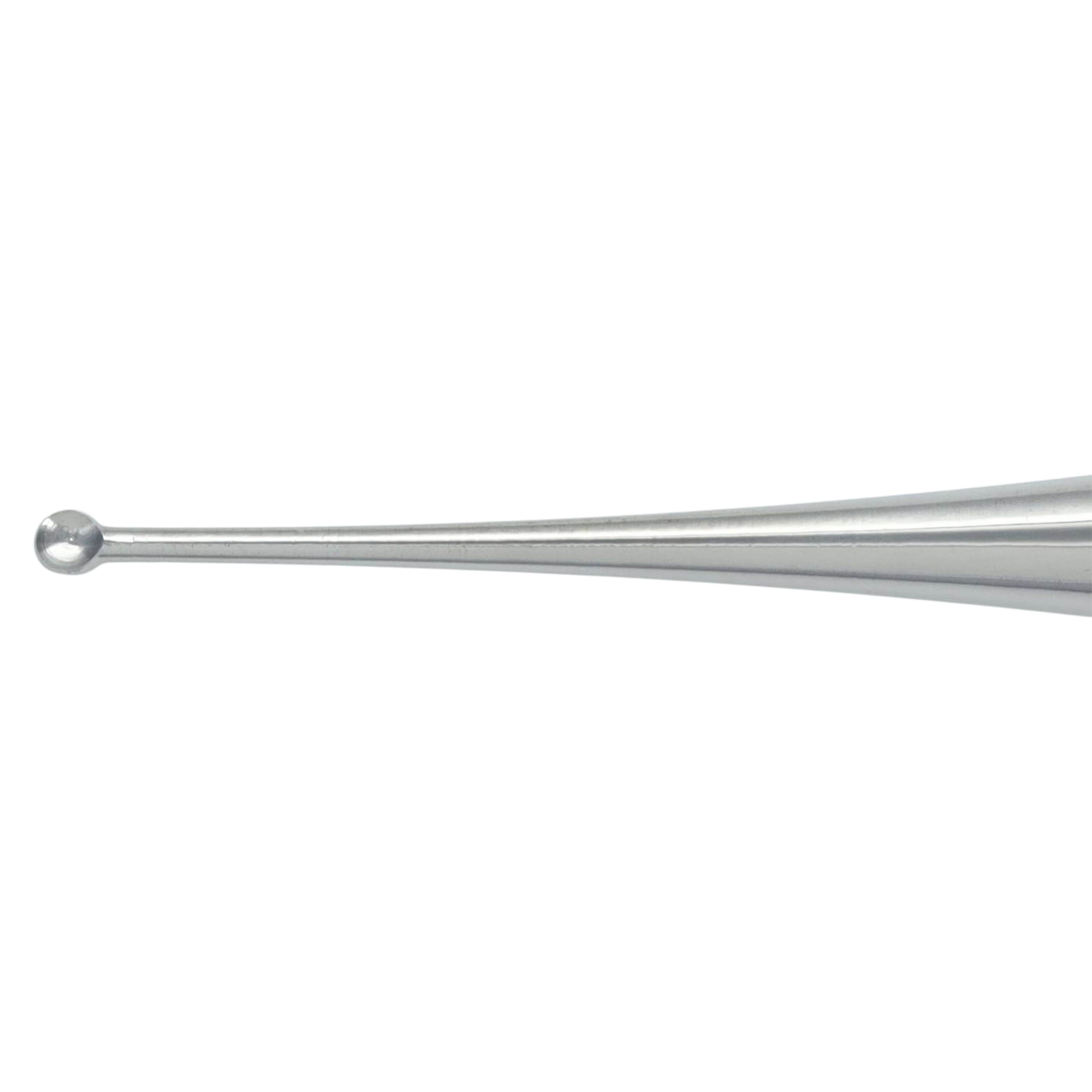 Miltex Curette Excavator Without Hole, Medium, 2mm, 5" Stainless Steel, Each thumbnail 3