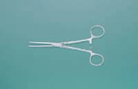 Rochester-Pean Hemostatic Forceps, Straight, 6-1/4", Stainless Steel, Autoclavable, Each - Hemostat Rochester Pean 6-1/4" - Image 1