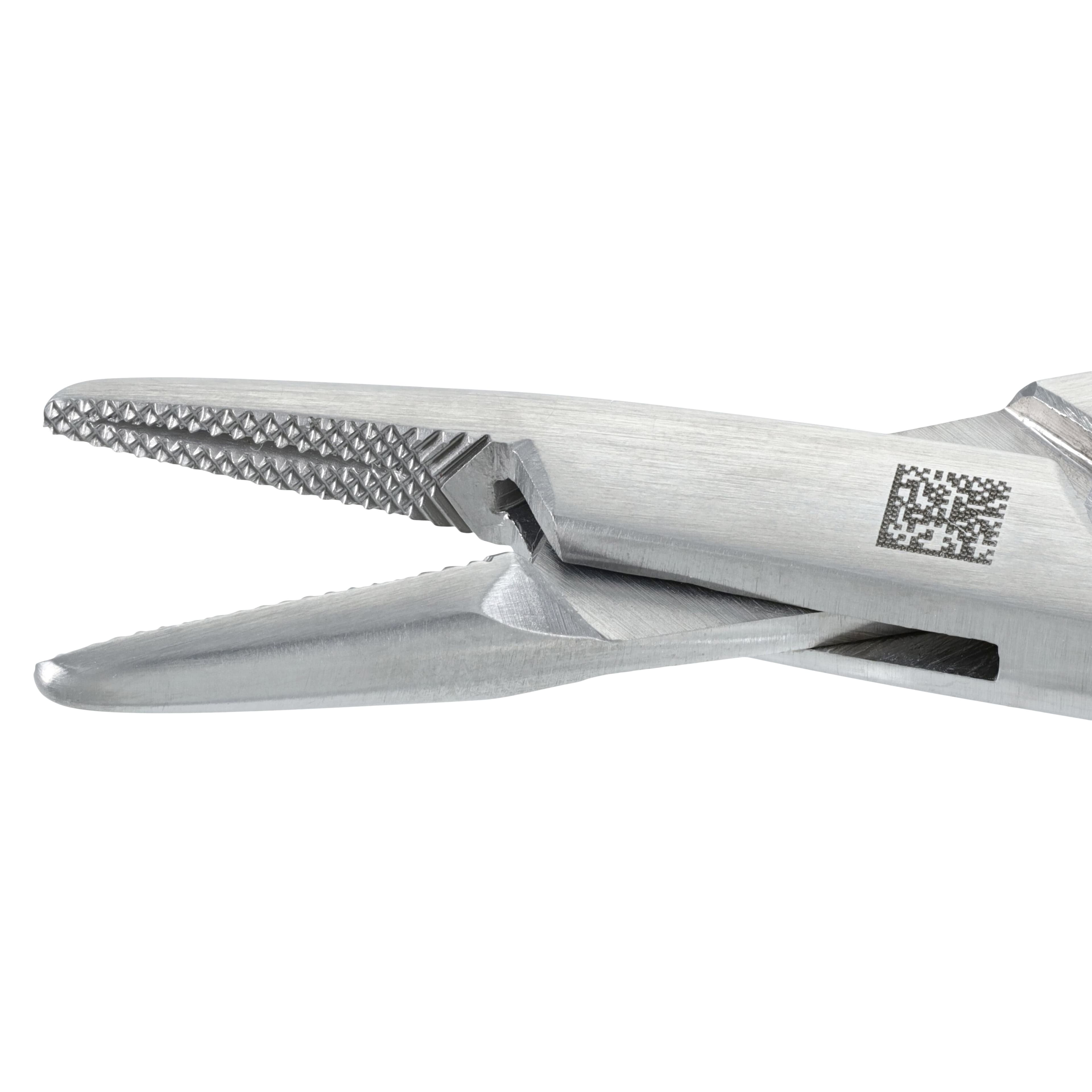Miltex Mayo-Hegar Needle Holder, 5", Stainless Steel, Ceramic-Coated Tips, 1 Each thumbnail 3