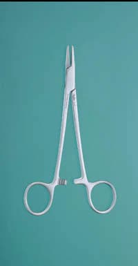 Miltex Mayo-Hegar Needle Holder, 5", Stainless Steel, Ceramic-Coated Tips, 1 Each thumbnail 2