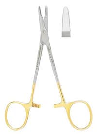 Miltex Olsen-Hegar Needle Holder, 4-3/4" Tungsten Carbide, Each - Needle Holder Olsen-Hegar - Image 1