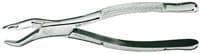 Miltex #10S Extracting Forceps, Universal Upper Molar, Serrated, Straight Handles, 6-1/2", Stainless Steel - Extracting Forceps 10S - Image 1