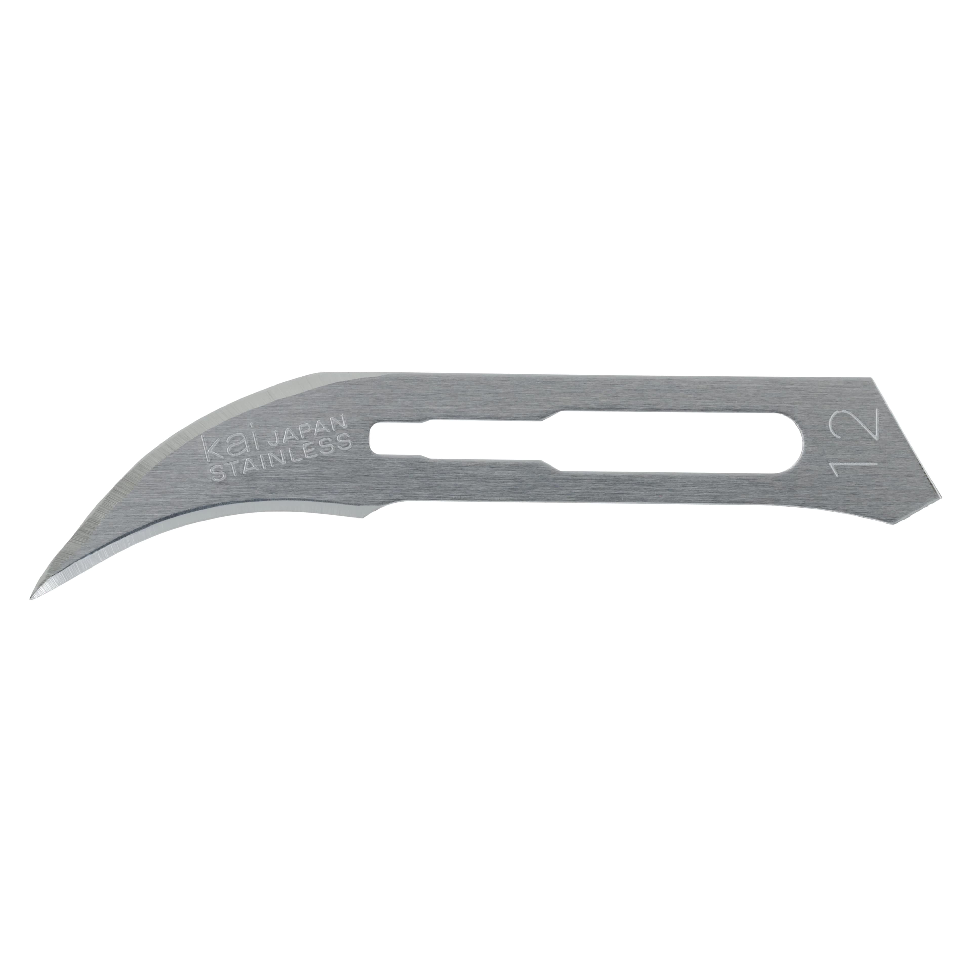 Miltex #12B Stainless Steel Sterile Surgical Scalpel Blade, Double-Edge, 100/Box, 4-312B thumbnail 3