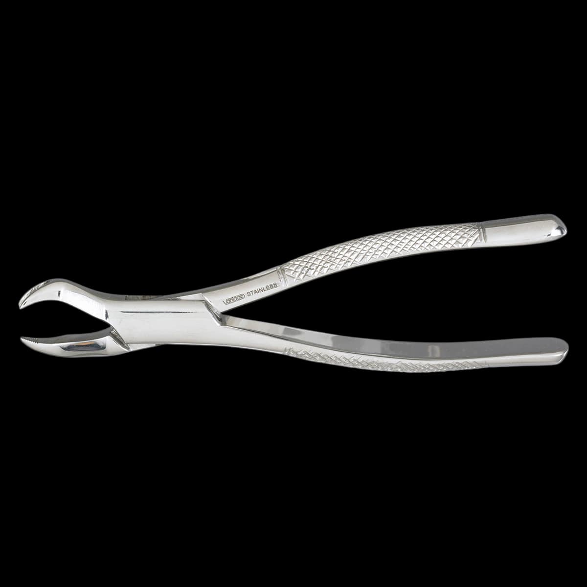 Vantage Extracting Forceps #88R SG, Serrated, Right Upper 1st and 2nd Molars, Stainless Steel, Each - Vantage Forcep #88R SG - Image 1