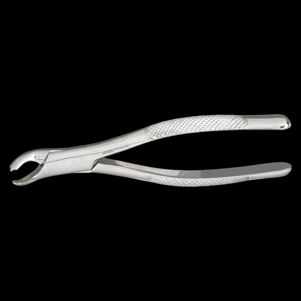 Vantage Forceps #17 SG, Serrated, Lower 1st & 2nd Molars, Surgical Extracting, Stainless Steel, Each - Vantage Forcep #17 SG - Image 1