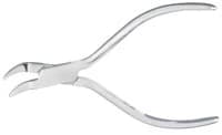 Miltex #115 Reynolds Contouring Pliers, Stainless Steel, Curved Smooth Tips, Non-Cutting, 1 Each (74-35) - Pliers, 115 Reynolds Contouring - Pliers, 115 Reynolds Contouring - Image 1