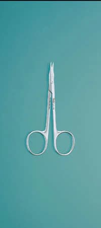 Stevens Tenotomy Scissors, Curved, 4-1/8" (10.5 cm), Sharp/Sharp, Stainless Steel - Tenotomy Scissor Stevens - Image 1
