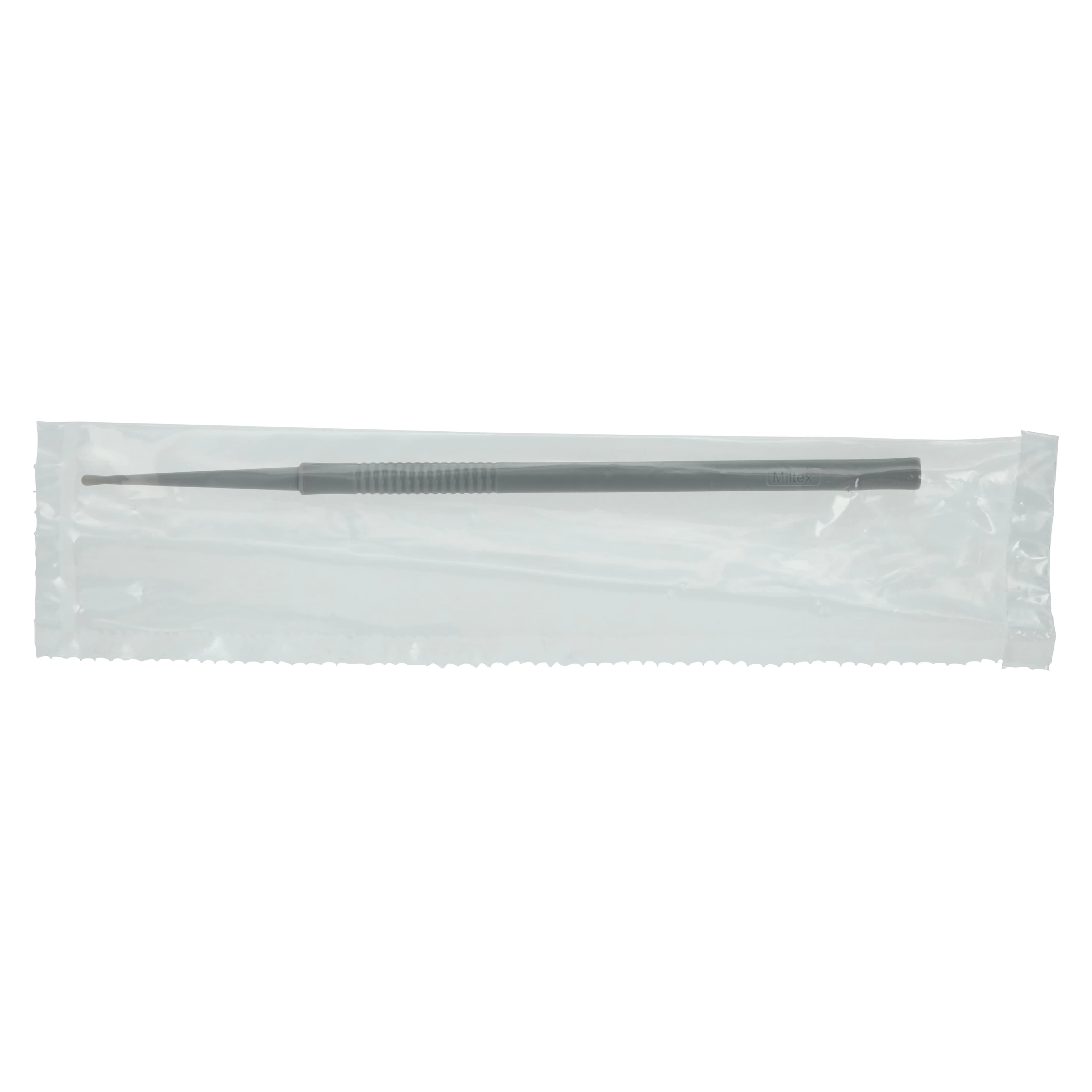 Miltex Disposable Ear Curette, Small Spoon Tip, Gray Plastic, Non-Sterile, 50/Box thumbnail 4