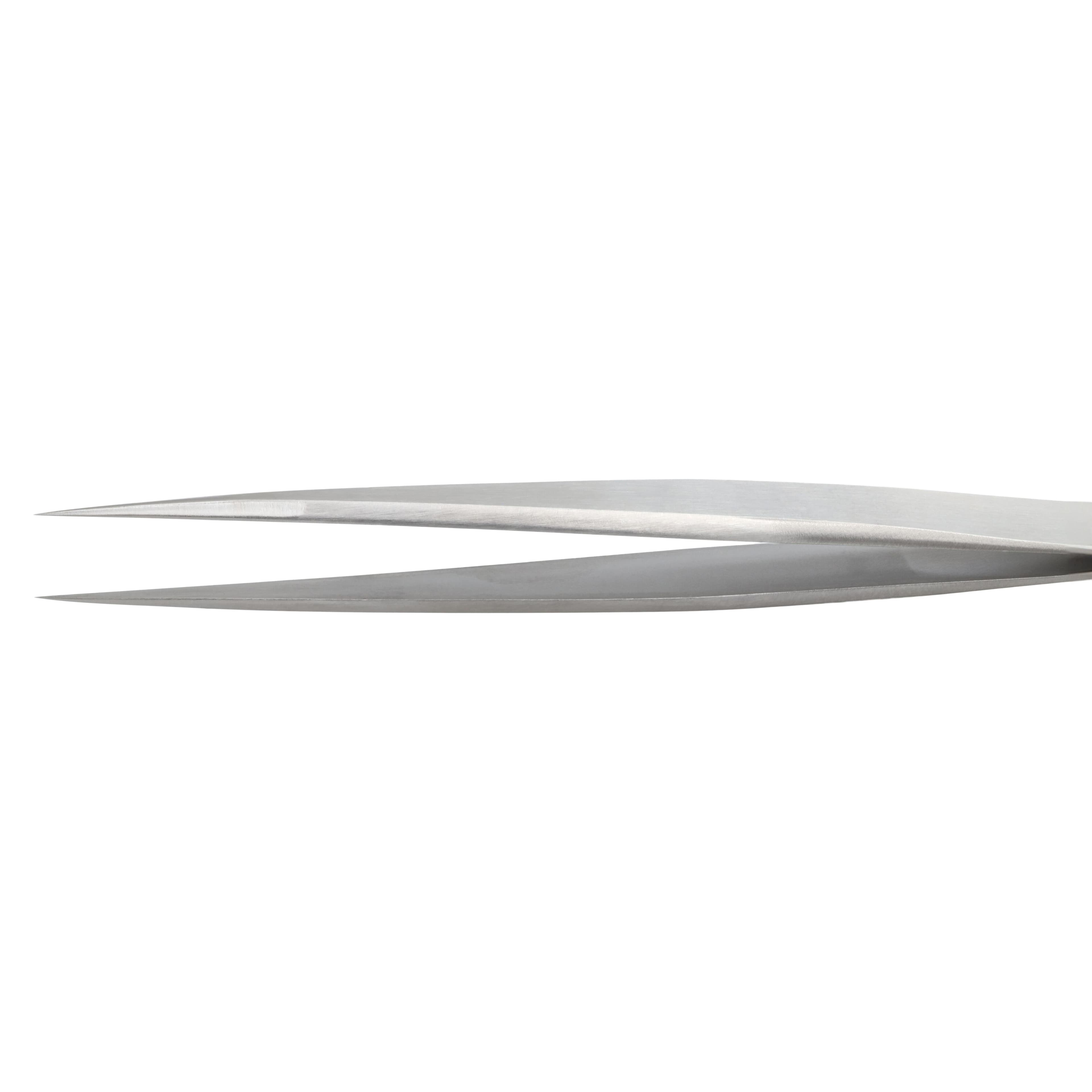 Miltex #3C Swiss Jeweler Forceps, Straight Flat, 4-3/8" (111 mm), Stainless Steel, Non-Magnetic, Autoclavable thumbnail 3