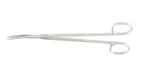 Miltex Metzenbaum Scissors, Curved, 7" Delicate, Stainless Steel - Metzenbaum Scissor Delicate - Image 1
