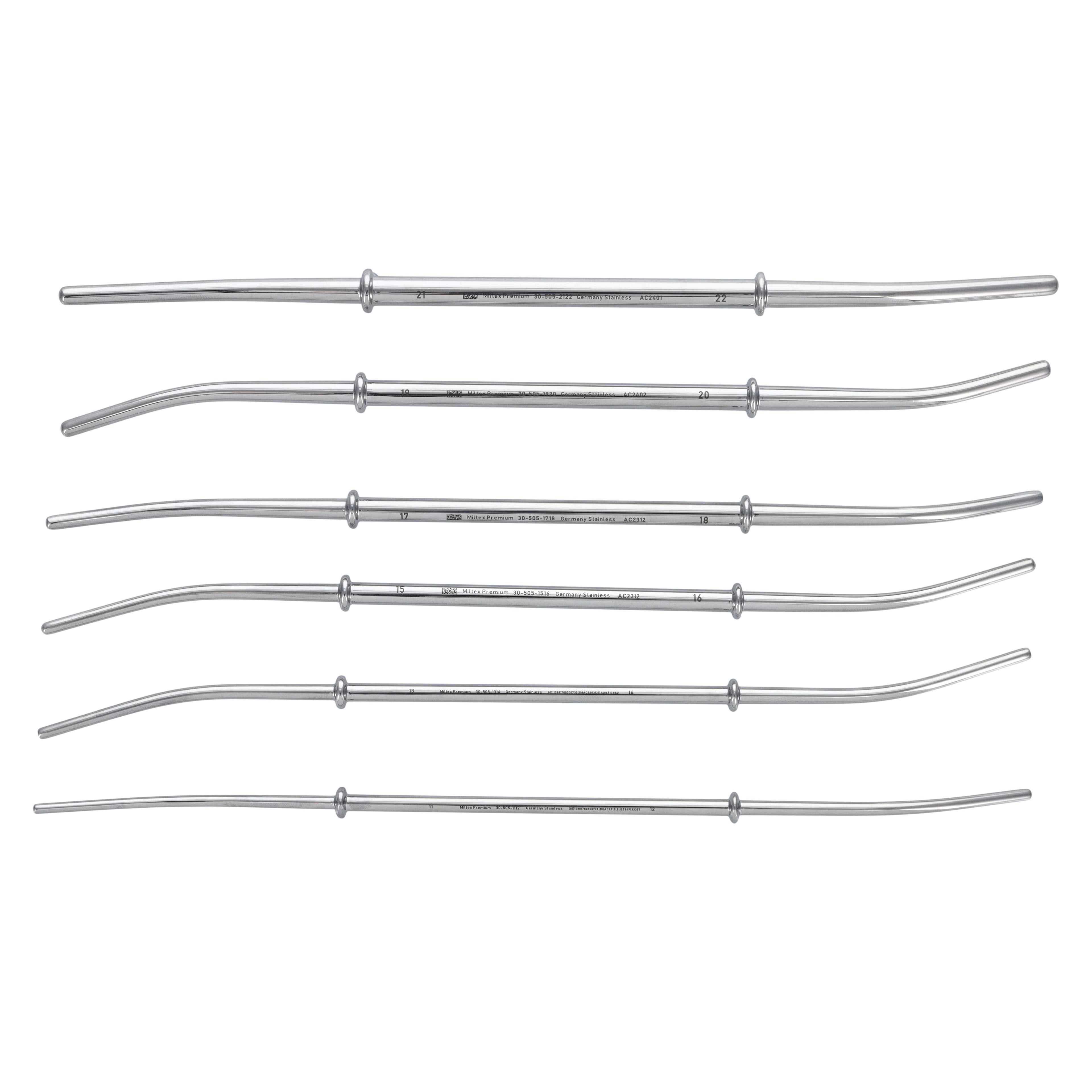 Hank Uterine Dilator, 10-1/2" Stainless Steel, Reusable, Set of 6 thumbnail 3
