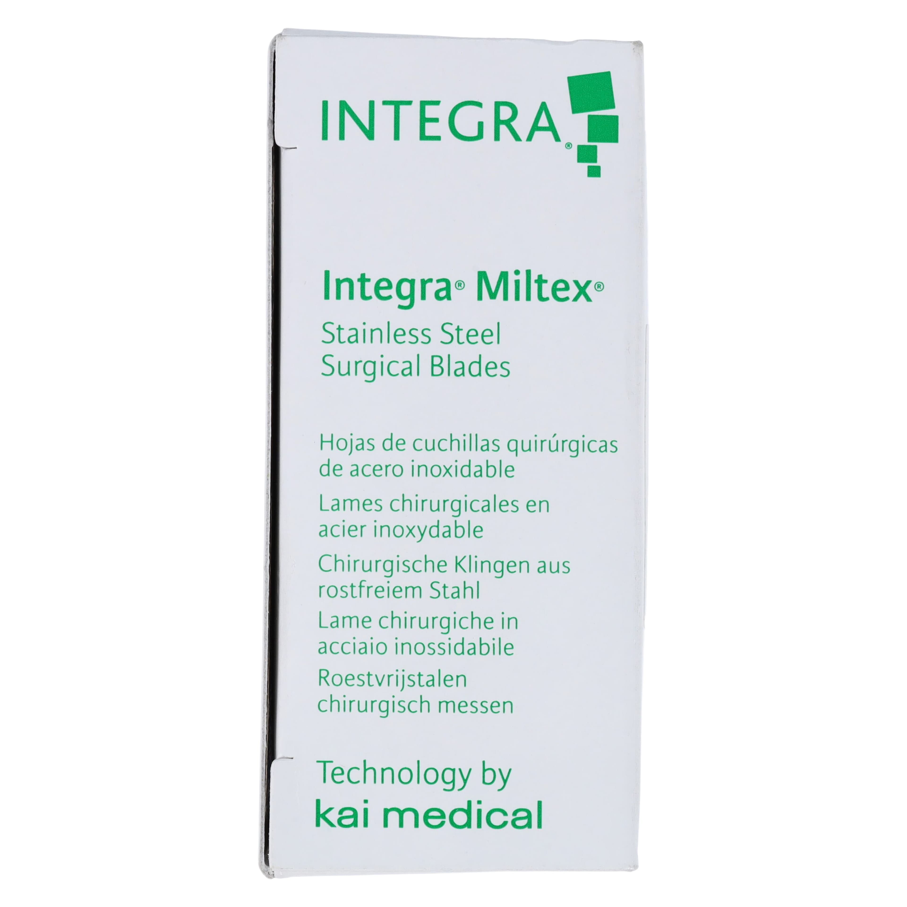 Miltex #11 Stainless Steel Sterile Surgical Blades, Individually Wrapped, 100/Box, 4-311 thumbnail 6