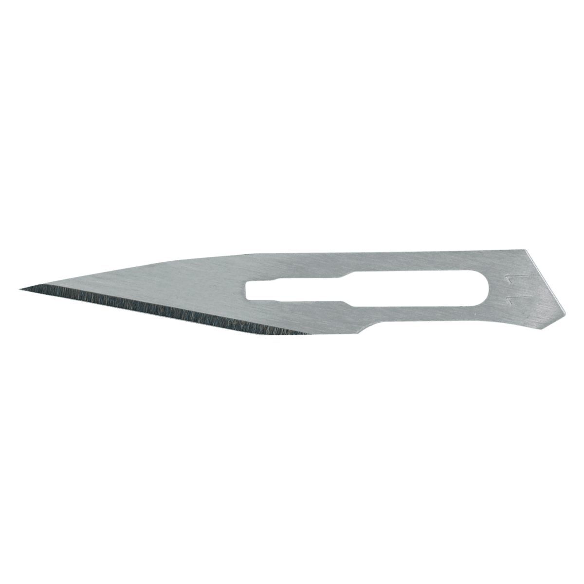 Miltex #11 Stainless Steel Sterile Surgical Blades, Individually Wrapped, 100/Box, 4-311 thumbnail 2