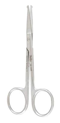 Miltex-Integra Eye Scissors, Straight, 4" Stainless Steel, Each - Eye Scissor Str - Image 1