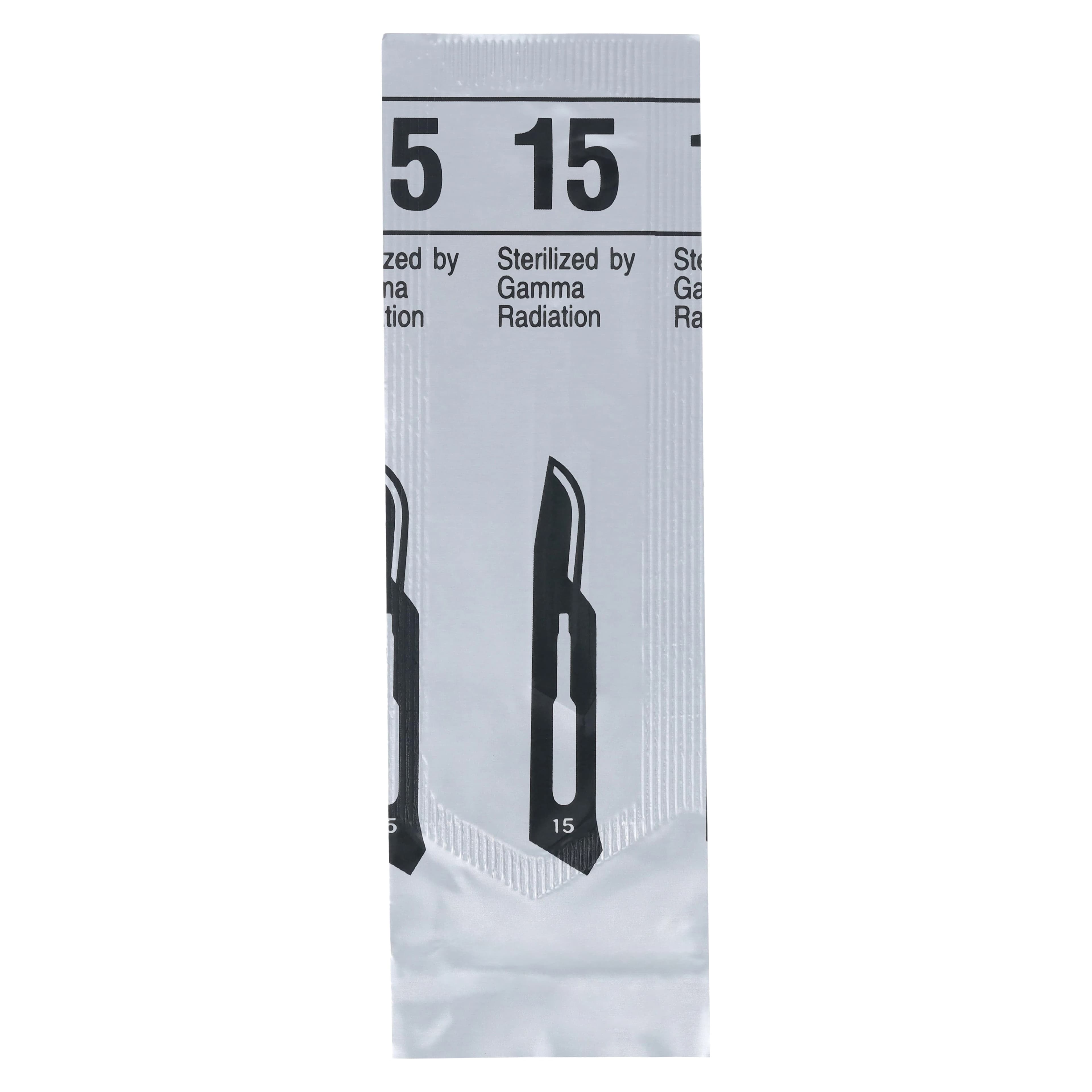 Miltex #15 Stainless Steel Sterile Surgical Blades, Individually Wrapped, 100/Box, 4-315 thumbnail 4