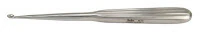 Miltex Dermal Curette, 6-1/4" Oval, Size 0, Autoclavable, Reusable - Bone Or Dermal Curette 6" - Image 1