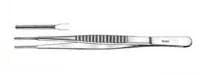 Cooley Vascular Tissue Forcep, 8" Stainless Steel, Autoclavable, Each - Cooley Vascular Tissue Forcep - Image 1